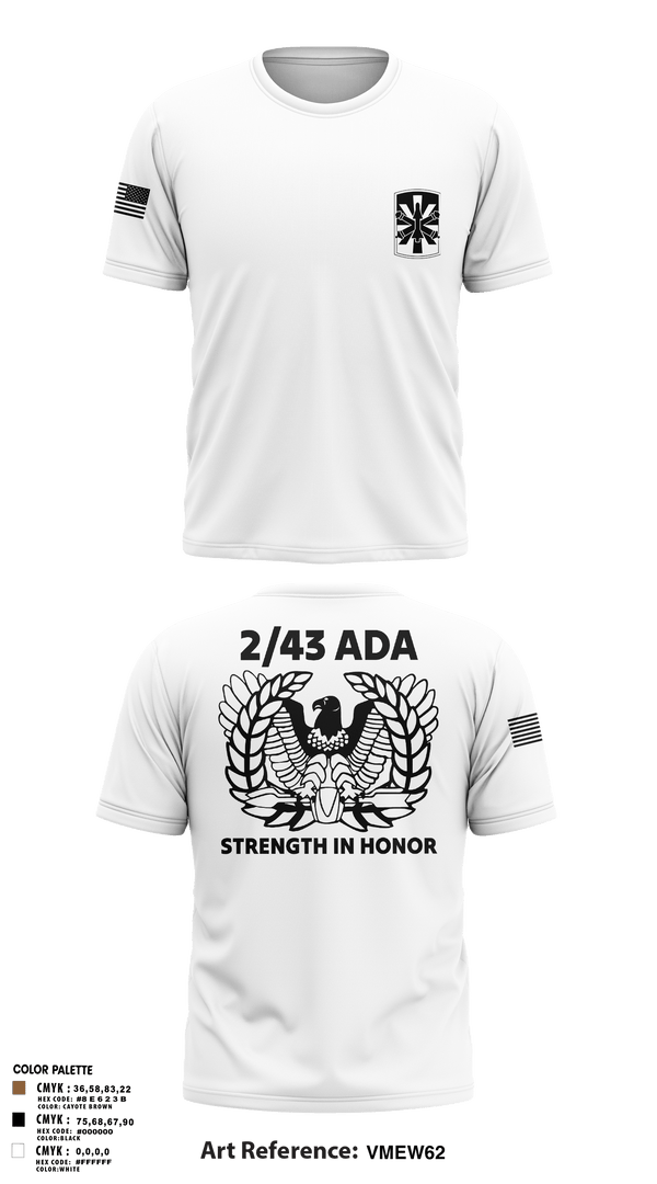 Old School Cotton Feel Shirt, 2/43 ADA, Army, Teamtime, Team time, sublimation, custom sports apparel, team uniforms, spirit wear, spiritwear, sports uniforms, custom shirts, team store, custom team store, fundraiser sports, apparel fundraiser