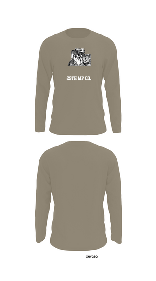 Long Sleeve Performance Shirt, 29th MP CO., Fire Department, Teamtime, Team time, sublimation, custom sports apparel, team uniforms, spirit wear, spiritwear, sports uniforms, custom shirts, team store, custom team store, fundraiser sports, apparel fundraiser