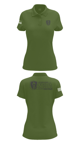 Womens Short Sleeve Performance Polo, CCoE NCOA Charlie Branch, , Teamtime, Team time, sublimation, custom sports apparel, team uniforms, spirit wear, spiritwear, sports uniforms, custom shirts, team store, custom team store, fundraiser sports, apparel fundraiser