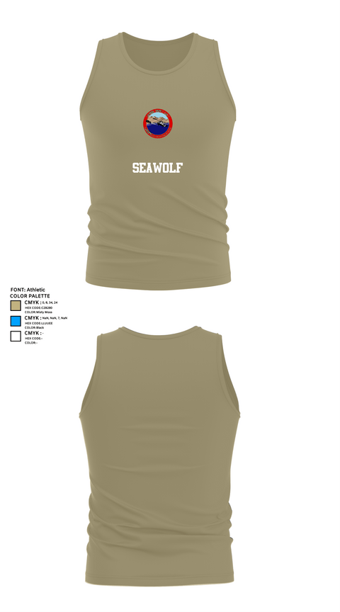 Tank Top, SEAWOLF, , Teamtime, Team time, sublimation, custom sports apparel, team uniforms, spirit wear, spiritwear, sports uniforms, custom shirts, team store, custom team store, fundraiser sports, apparel fundraiser