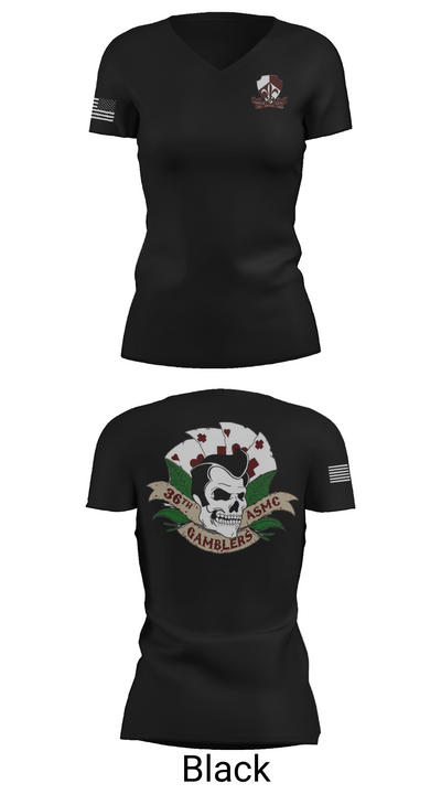 418 MLC 48598349 Women's Short Sleeve V-neck Shirt - 28