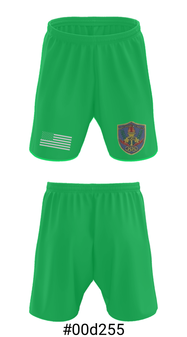 Athletic Shorts With Pockets, NAVCOMMSTA NGR Nae Makri Greece, Navy, Teamtime, Team time, sublimation, custom sports apparel, team uniforms, spirit wear, spiritwear, sports uniforms, custom shirts, team store, custom team store, fundraiser sports, apparel fundraiser