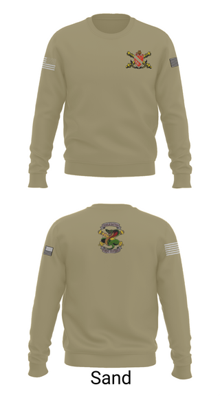 Crew Neck Sweatshirt, 1-7FA Cobra Btry, , Teamtime, Team time, sublimation, custom sports apparel, team uniforms, spirit wear, spiritwear, sports uniforms, custom shirts, team store, custom team store, fundraiser sports, apparel fundraiser