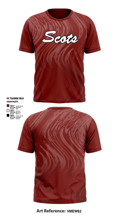 David Douglas High School Swimming 22345168 Short Sleeve Performance Shirt - 1