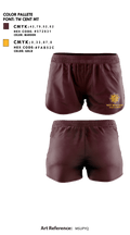 West Bend East High School Cross Country 4328921 Women's Shorts - 1