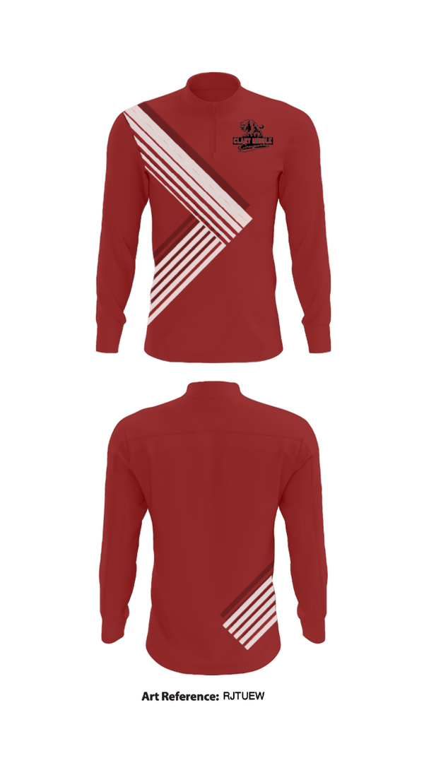 Quarter Zip Jacket, Clary Middle School Lacrosse, Men's Lacrosse, Teamtime, Team time, sublimation, custom sports apparel, team uniforms, spirit wear, spiritwear, sports uniforms, custom shirts, team store, custom team store, fundraiser sports, apparel fundraiser