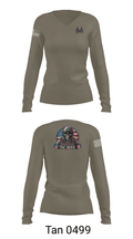 Marina Police Department 65171841 Women's Long Sleeve V-neck Shirt - 73