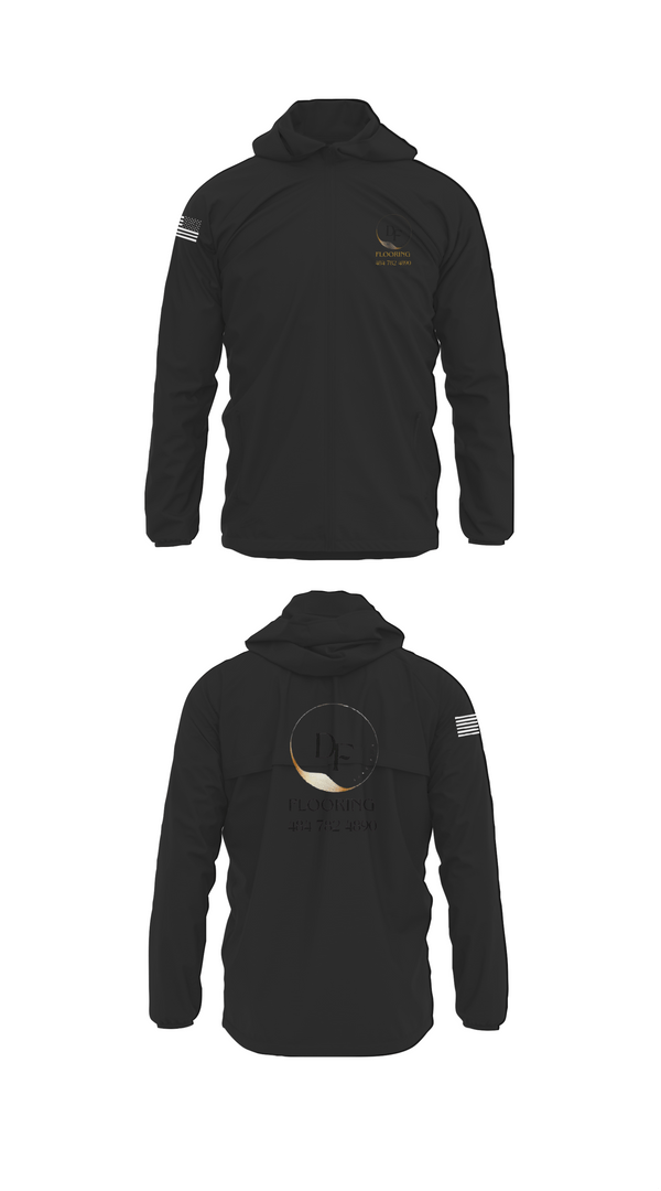 Windbreaker, DF EXQUISITE FLOORING, , Teamtime, Team time, sublimation, custom sports apparel, team uniforms, spirit wear, spiritwear, sports uniforms, custom shirts, team store, custom team store, fundraiser sports, apparel fundraiser