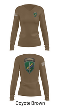 443 CA B Co 51054164 Women's Long Sleeve V-neck Shirt - 17