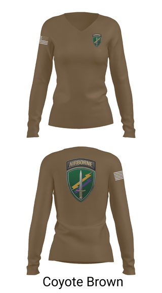 Womens Long Sleeve Vneck Shirt, 443 CA B Co, , Teamtime, Team time, sublimation, custom sports apparel, team uniforms, spirit wear, spiritwear, sports uniforms, custom shirts, team store, custom team store, fundraiser sports, apparel fundraiser