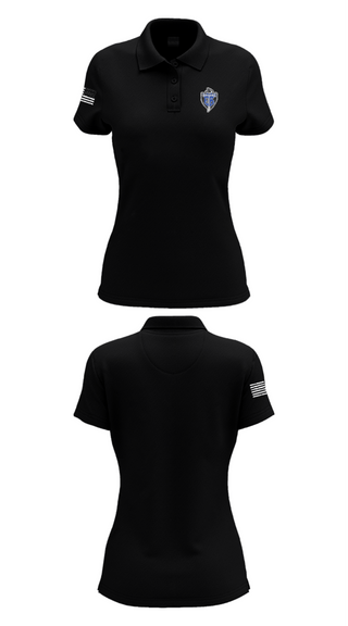 Womens Short Sleeve Performance Polo, East Burke Middle School Cheer, Cheer, Teamtime, Team time, sublimation, custom sports apparel, team uniforms, spirit wear, spiritwear, sports uniforms, custom shirts, team store, custom team store, fundraiser sports, apparel fundraiser