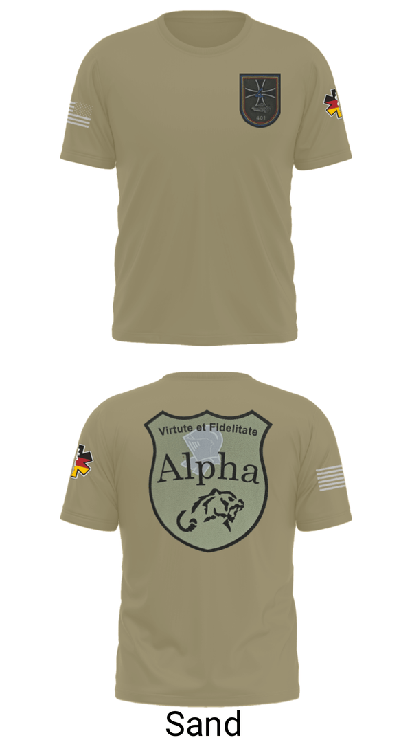 Old School Cotton Feel Shirt, 4./401 PzGrenBtl, Army, Teamtime, Team time, sublimation, custom sports apparel, team uniforms, spirit wear, spiritwear, sports uniforms, custom shirts, team store, custom team store, fundraiser sports, apparel fundraiser