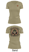 HSC-85 15010069 Women's Short Sleeve V-neck Shirt - 84