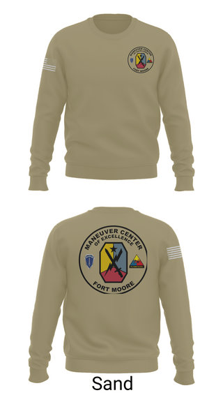 Crew Neck Sweatshirt, Fort moore, , Teamtime, Team time, sublimation, custom sports apparel, team uniforms, spirit wear, spiritwear, sports uniforms, custom shirts, team store, custom team store, fundraiser sports, apparel fundraiser