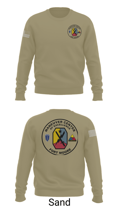 Fort moore 23614259 Crew Neck Sweatshirt - 85