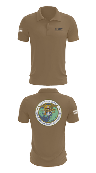 Short Sleeve Performance Polo, SEAL Team, Navy, Teamtime, Team time, sublimation, custom sports apparel, team uniforms, spirit wear, spiritwear, sports uniforms, custom shirts, team store, custom team store, fundraiser sports, apparel fundraiser