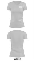Denison Tennis 58122841 Women's Short Sleeve V-neck Shirt - 19