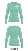 Flockas 75465567 Women's Long Sleeve V-neck Shirt - 29
