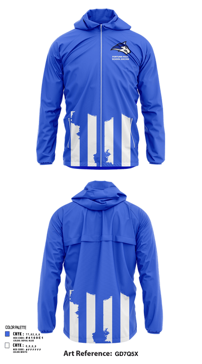 Fortuna High School Soccer 39161746 Windbreaker - 126