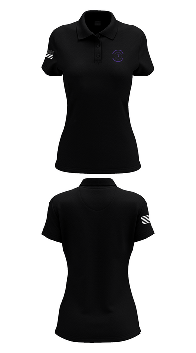 Throckmorton High School Cross Country 29705170 Women's Short Sleeve Performance Polo  - 36