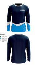 La Plata High School Lady Warriors 83095388 Long Sleeve Performance Shirt 1