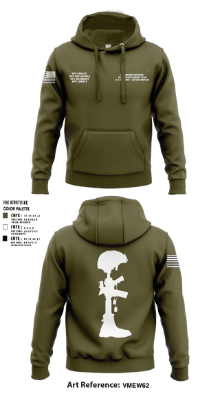 Hockey Jersey, 1st Armored Division - 3rd Brigade Combat Team - 2-5 Infantry Action Company, Army, Teamtime, Team time, sublimation, custom sports apparel, team uniforms, spirit wear, spiritwear, sports uniforms, custom shirts, team store, custom team store, fundraiser sports, apparel fundraiser