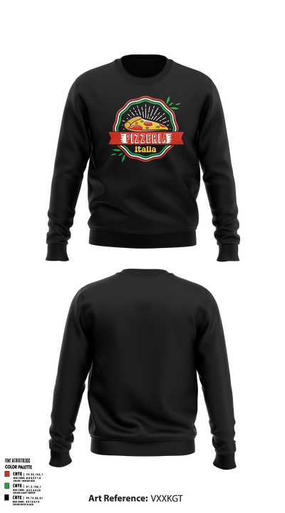 Pizzeria Italia Crew Neck Sweatshirt - 2
