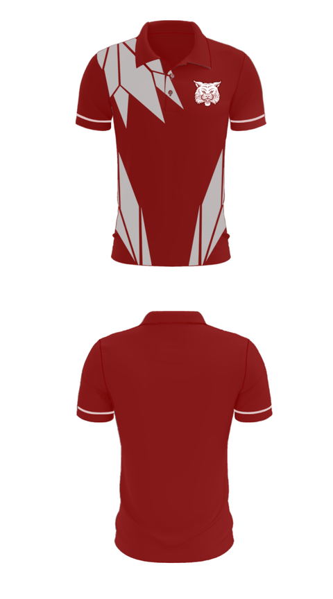 Short Sleeve Performance Polo, Cy-Fair High School Track, Track & Field, Teamtime, Team time, sublimation, custom sports apparel, team uniforms, spirit wear, spiritwear, sports uniforms, custom shirts, team store, custom team store, fundraiser sports, apparel fundraiser