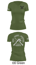Kennesaw Mountain NJROTC 60987688 Women's Short Sleeve V-neck Shirt - 46