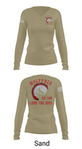 331 TRS / FLT 154 WOLFPACK 75262694 Women's Long Sleeve V-neck Shirt - 97