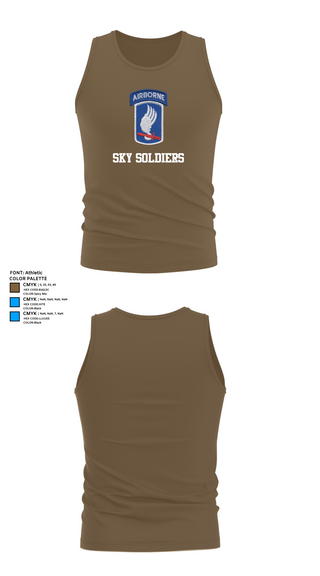 Tank Top, Sky Soldiers, , Teamtime, Team time, sublimation, custom sports apparel, team uniforms, spirit wear, spiritwear, sports uniforms, custom shirts, team store, custom team store, fundraiser sports, apparel fundraiser