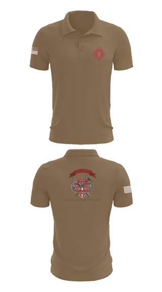 Short Sleeve Performance Polo, 264 EN CO, Army, Teamtime, Team time, sublimation, custom sports apparel, team uniforms, spirit wear, spiritwear, sports uniforms, custom shirts, team store, custom team store, fundraiser sports, apparel fundraiser