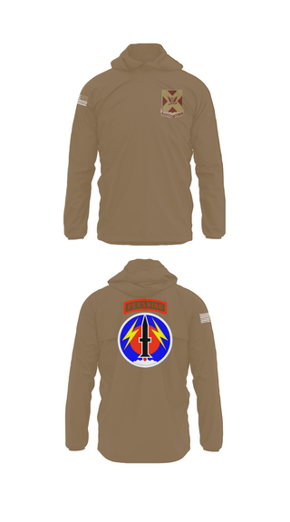 Windbreaker, 4/9 Field Artillery 56 Command (Pershing), Army, Teamtime, Team time, sublimation, custom sports apparel, team uniforms, spirit wear, spiritwear, sports uniforms, custom shirts, team store, custom team store, fundraiser sports, apparel fundraiser