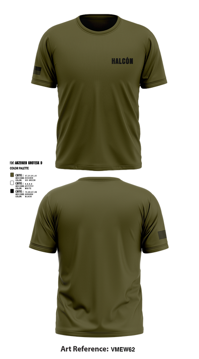 Halcón 307573 Short Sleeve Performance Shirt - 1