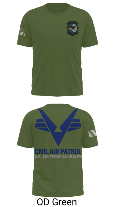 Sunlake High School Cadet Squadron 6161246 Old School Cotton Feel Shirt - 50