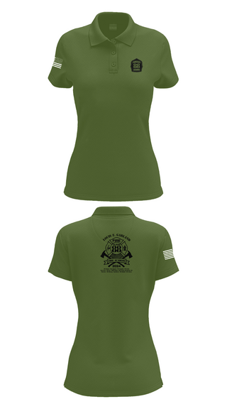 Womens Short Sleeve Performance Polo, Class 88, Air Force, Teamtime, Team time, sublimation, custom sports apparel, team uniforms, spirit wear, spiritwear, sports uniforms, custom shirts, team store, custom team store, fundraiser sports, apparel fundraiser