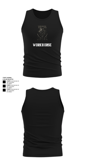 Tank Top, WorkHorse, Marines, Teamtime, Team time, sublimation, custom sports apparel, team uniforms, spirit wear, spiritwear, sports uniforms, custom shirts, team store, custom team store, fundraiser sports, apparel fundraiser