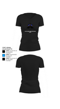 2-13th AVN REGT, 150U Certification Course 19965243 Women's Short Sleeve V-neck Shirt - 24
