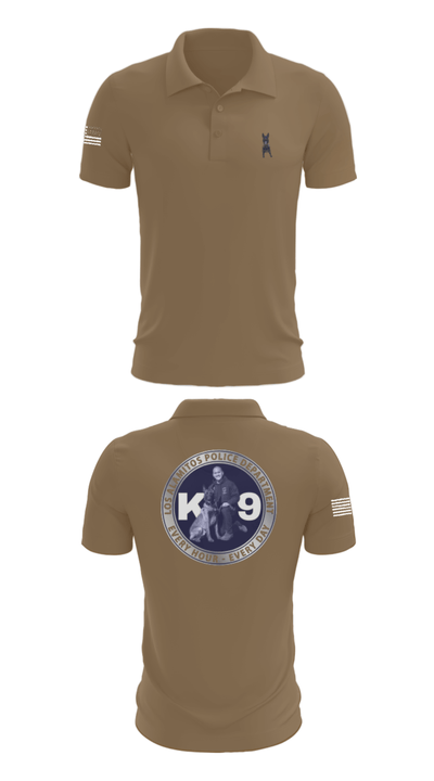 Los Alamitos Police K9 92789810 Short Sleeve Performance Polo - 7