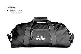 Duffle Bag, Mini stop, , Teamtime, Team time, sublimation, custom sports apparel, team uniforms, spirit wear, spiritwear, sports uniforms, custom shirts, team store, custom team store, fundraiser sports, apparel fundraiser
