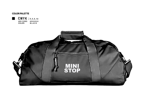 Duffle Bag, Mini stop, , Teamtime, Team time, sublimation, custom sports apparel, team uniforms, spirit wear, spiritwear, sports uniforms, custom shirts, team store, custom team store, fundraiser sports, apparel fundraiser
