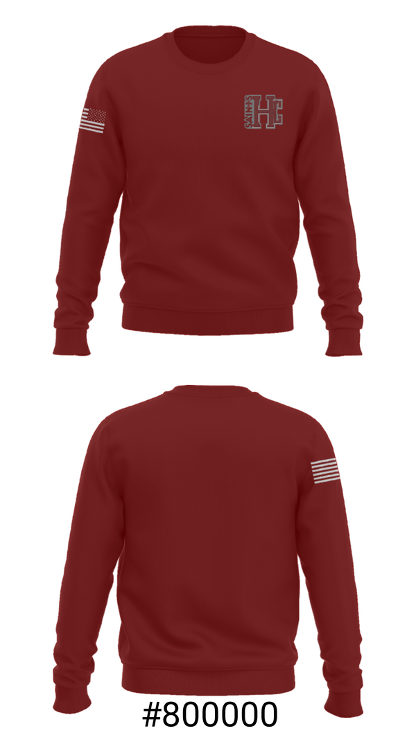 Crew Neck Sweatshirt, Holy Cross College Tennis, Tennis, Teamtime, Team time, sublimation, custom sports apparel, team uniforms, spirit wear, spiritwear, sports uniforms, custom shirts, team store, custom team store, fundraiser sports, apparel fundraiser
