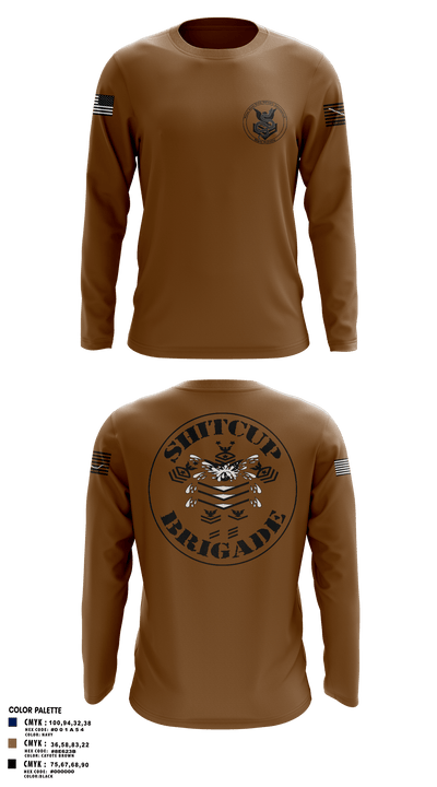 USS Patriot 22080502 Long Sleeve Performance Shirt - 2