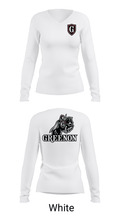 Greenon Knights 17208491 Women's Long Sleeve V-neck Shirt - 16
