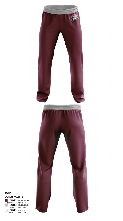 Pikes Peak Christian School 1476125 Sweatpants - 1