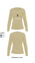 Real Deal Steppers 12364541 Women's Long Sleeve V-neck Shirt - 33