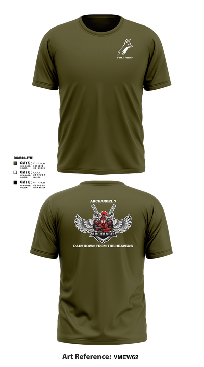 Fox troop 31876072 Short Sleeve Performance Shirt - 10