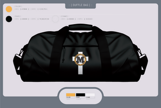 Duffle Bag, Montini Catholic School, Spirit Store, Teamtime, Team time, sublimation, custom sports apparel, team uniforms, spirit wear, spiritwear, sports uniforms, custom shirts, team store, custom team store, fundraiser sports, apparel fundraiser