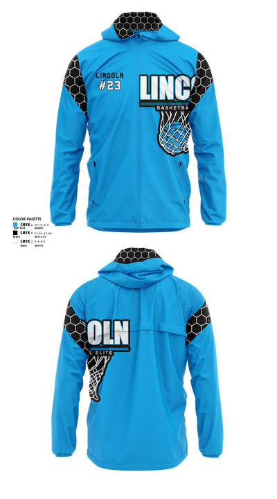 Lincoln Basketball Elite 18971847 Windbreaker - 1