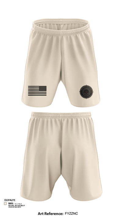 Detroit Tactical Firearms 87119150 Athletic Shorts With Pockets - 53